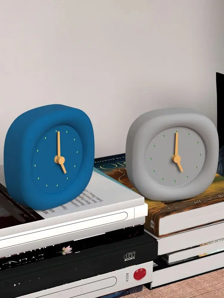 Description Picture 3 of itemConcrete Clock Decoration Silicone Mold DIY Cement Clock Office Bedroom Home Table decoration clock molds