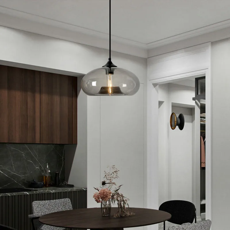 Modern Glass Pendant Lights for Restaurant Bar Shop Nordic Indoor Pendant Lamps Decoration Lighting Colorful Hanglamp pendant lights,pendant lamp