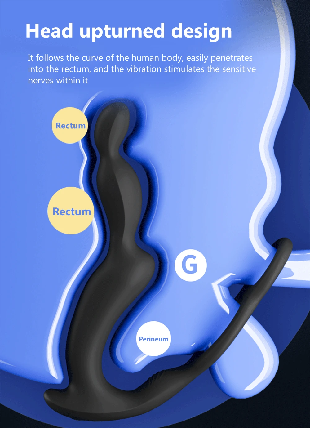 Drahtloser Prostatamassager Mit Analplug Für Männer_voghion.com