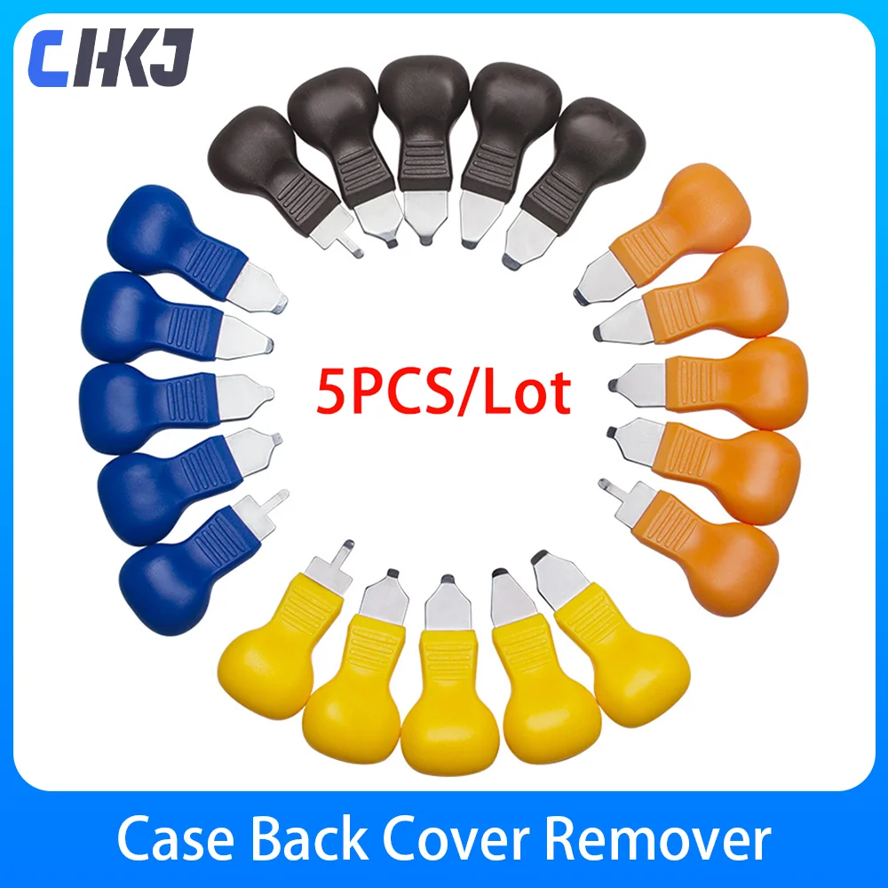 Watch Opener Tool 5PCS/Lot Watch Pry Knife Watch Repair Tool Kit Case Opener Back Cover Remover Wrench Replacement Tool Accessories