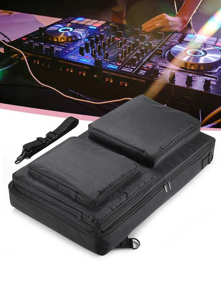 DJ 컨트롤러 숄더백, 스크래치 방지 DJ 와이어 백, 조정 가능한 어깨 스트랩 보관 가방, 개척자 DDJ-SR2 2023 DJ 컨트롤용