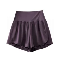 DRUR Women Yoga Shorts High Waist Double Layer Running Gym Shorts With Pocket Summer Sportswear Fitness Clothes Jogger Short New - Image 4