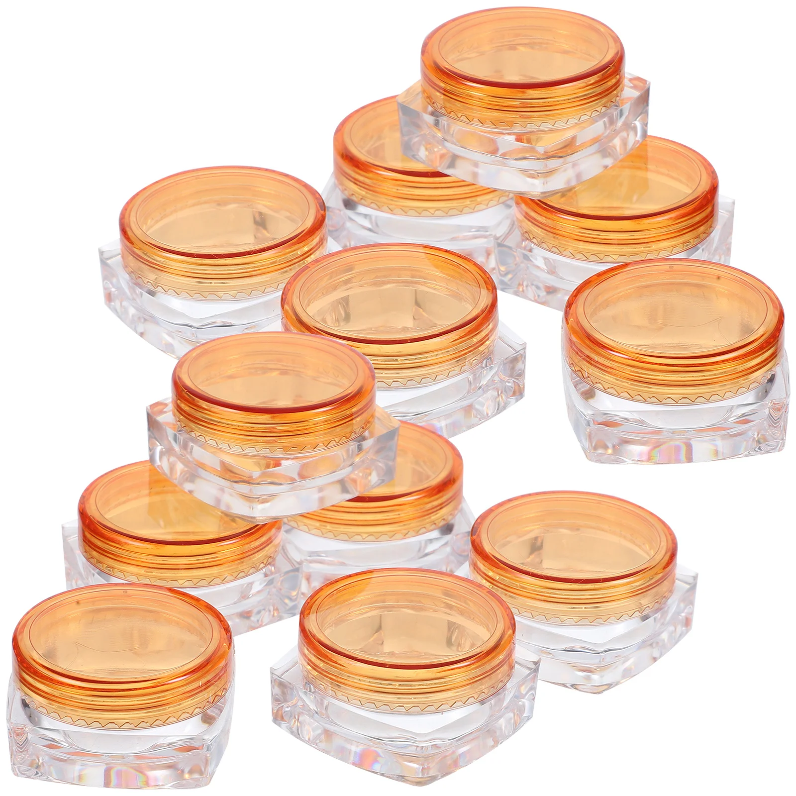 

36 Pcs Bottle Small Container Lip Balm Containers Lotion Bottles Cream Jars Plastic Travel for Creams Creami