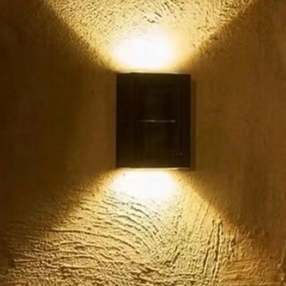 

Outdoor Solar Light Solar Wall Light Waterproof Solar Powered Patio Wall Decor Lamp Outdoor Garden Solar Lights for Ambient Home