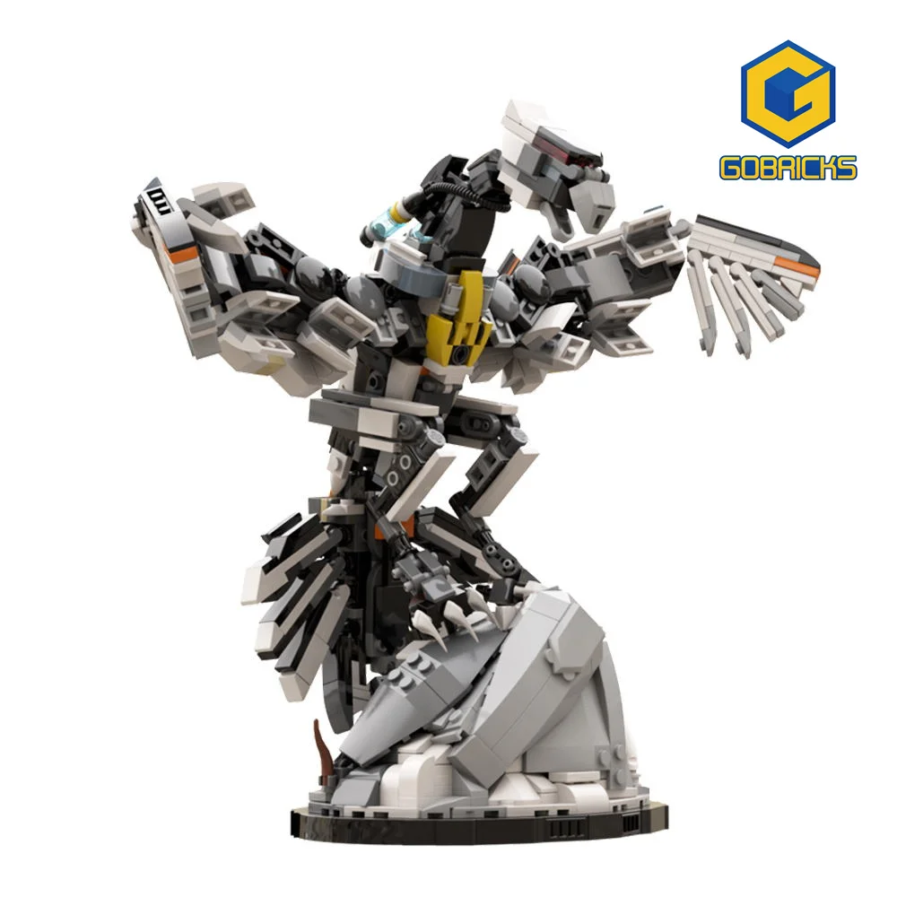 

Super Horizon Dawn Thunder Tooth Building Blocks Mechanical Monster Movie Series Mecha Beast Tooth Bricks for Children Gifts