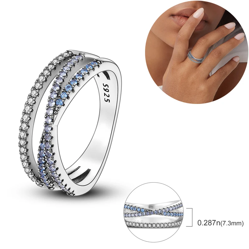 Silver Rings Silver Ring Wedding Rings 925 Silver Women Wedding Ring Infinite Butterfly Ladybug Flower Cat For Engagement Anniversary Stackable Rings
