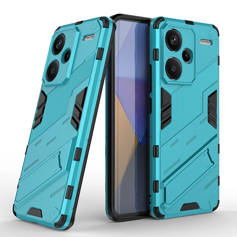 thumbnail image 1 of Funda de armadura a prueba de golpes para Redmi Note 13 Pro Plus 12 12S 12C 13C, funda protectora trasera para Xiaomi 13T Pro Mi 13 Lite 5G, 1 of 5