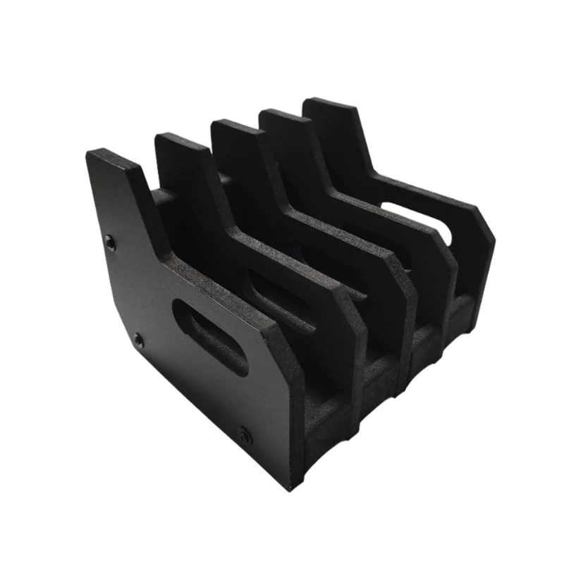N0HA EVA Foam Handgun Rack Display Stand 4 Slot Handgun Holder Secure Organizers 5