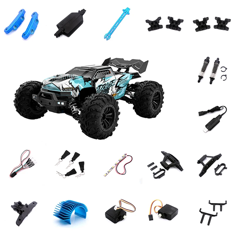 6028 6029 6030 6031 고속 장난감 자동차 업그레이드 부품, SCY 16101 16102 16103 1620 자동차, RC 자동차 액세서리