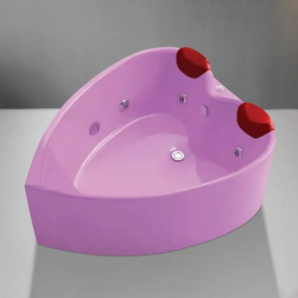 1500mm Seamless Docking Surfing Massaging Whirlpool Bathtub Acrylic Hydromassage Three Side Skirts Hot Tub NS7012