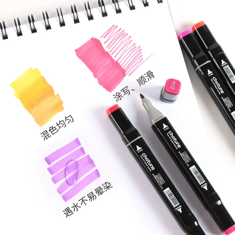 RnemiTe-amo Deals！Colored Pencils Child Pencil Set Marker Album Sketch  Watercolor Marker Brush Colored Pencils