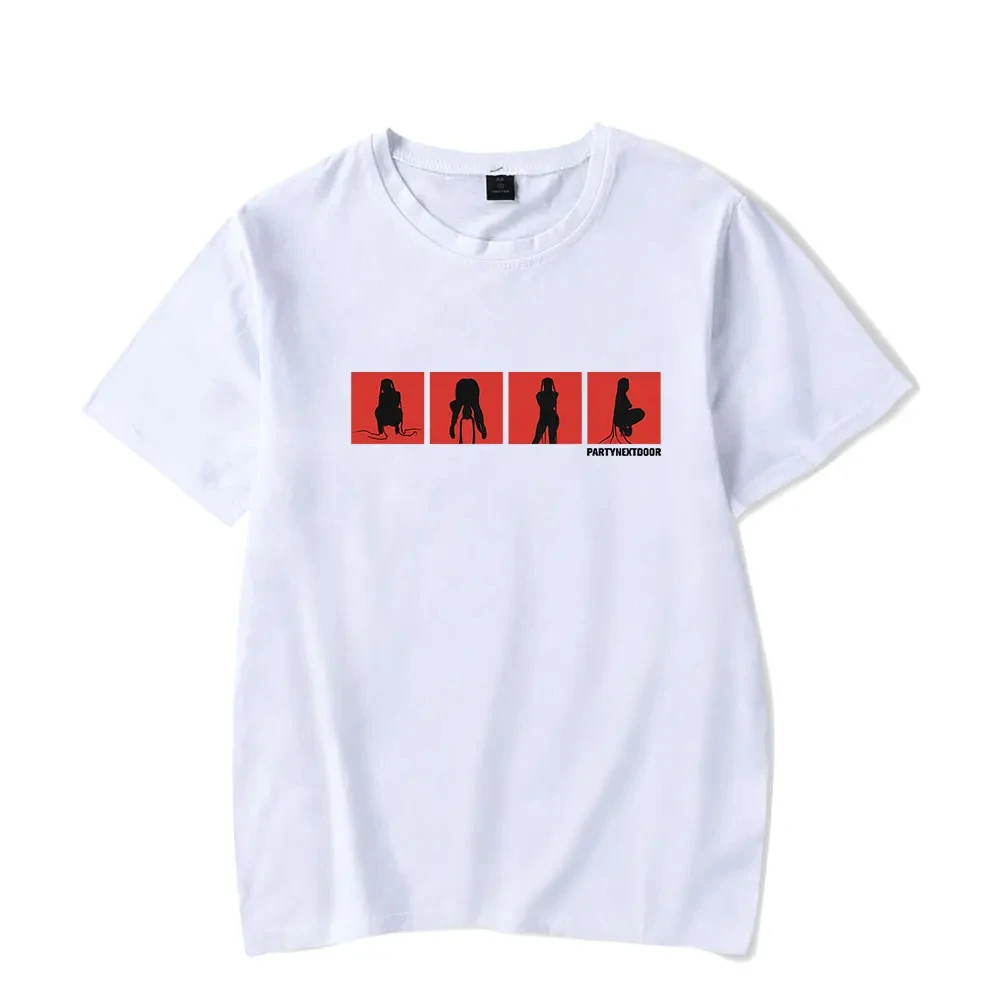 Streetwear Rapper Partynextdoor Real Woman Album Cover Graphic T Shirt Men Women Hip Hop Oversized T-shirts Fashion Trend tees 3