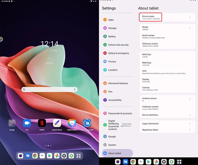 xiaoxinpad plus 2021 防水 グローバルファームウェア（Lenovo-64GB 