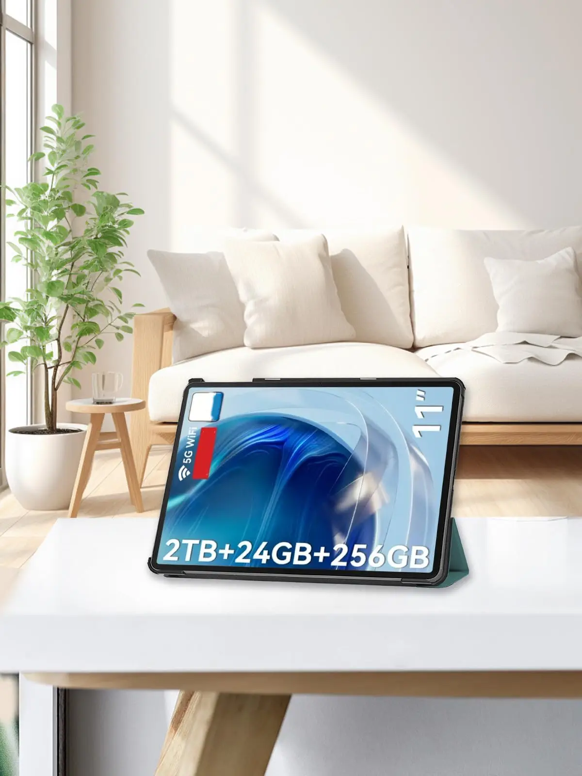 Multifunctional Portable Tablet Protective Case with Stand, All-Inclusive Design