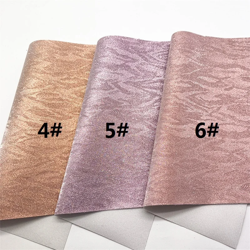 Sparkle Vinyl Fabric, Smooth Glitter Faux Leather Sheets, Shiny Material,  Great for Upholstery Bag Making Hair Bows Clips Earrings DIY and Craft