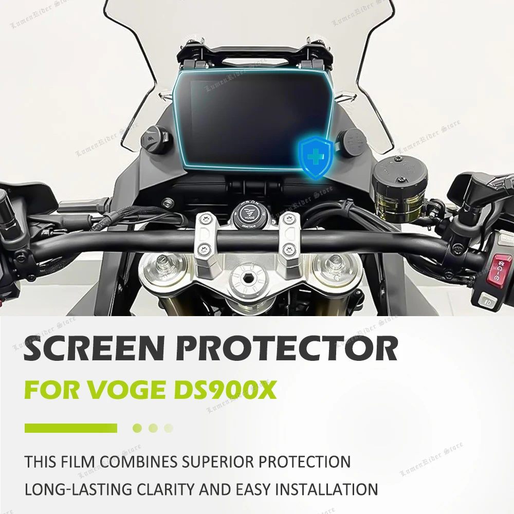 DS900X Accessories Scratch Cluster Screen Dashboard VOGE DS900X New Motorcycle Protection Instrument Film