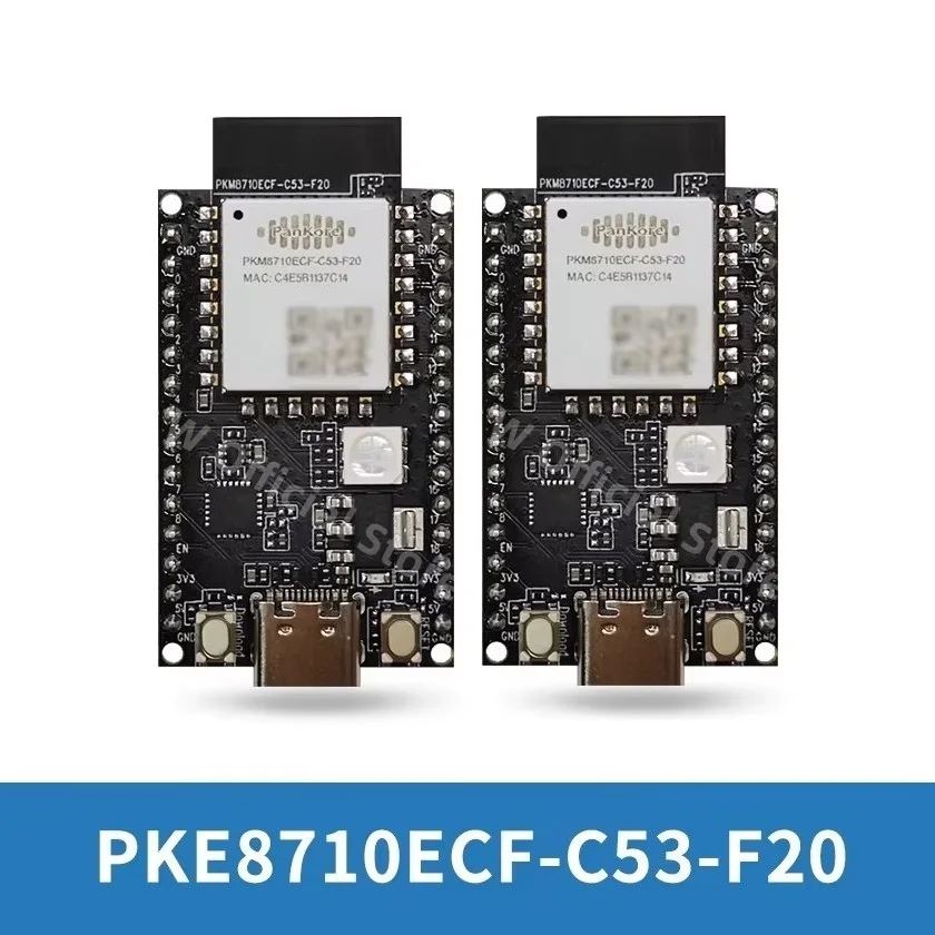 RTL8710ECF/PKE8710ECF-C53-F20 IoT-Entwicklungsplatine WiFi6 & BLE5.2, drahtloses Modul mit extrem geringem Stromverbrauch