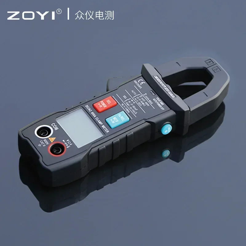 안정적인 ZOYI ZT-QB9 트루 RMS 자동 범위 디지털 클램프 미터 AC/DC 커패시터 전압 테스터
