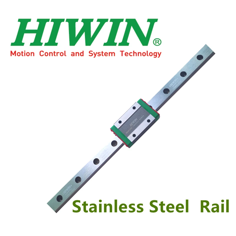 Hiwin-trilho Linear de Transporte de Blocos Mgn9 Mgn12 Mgn9h Mgn12h Original 250 mm 300 mm 350 mm 400 mm Aço Inoxidável