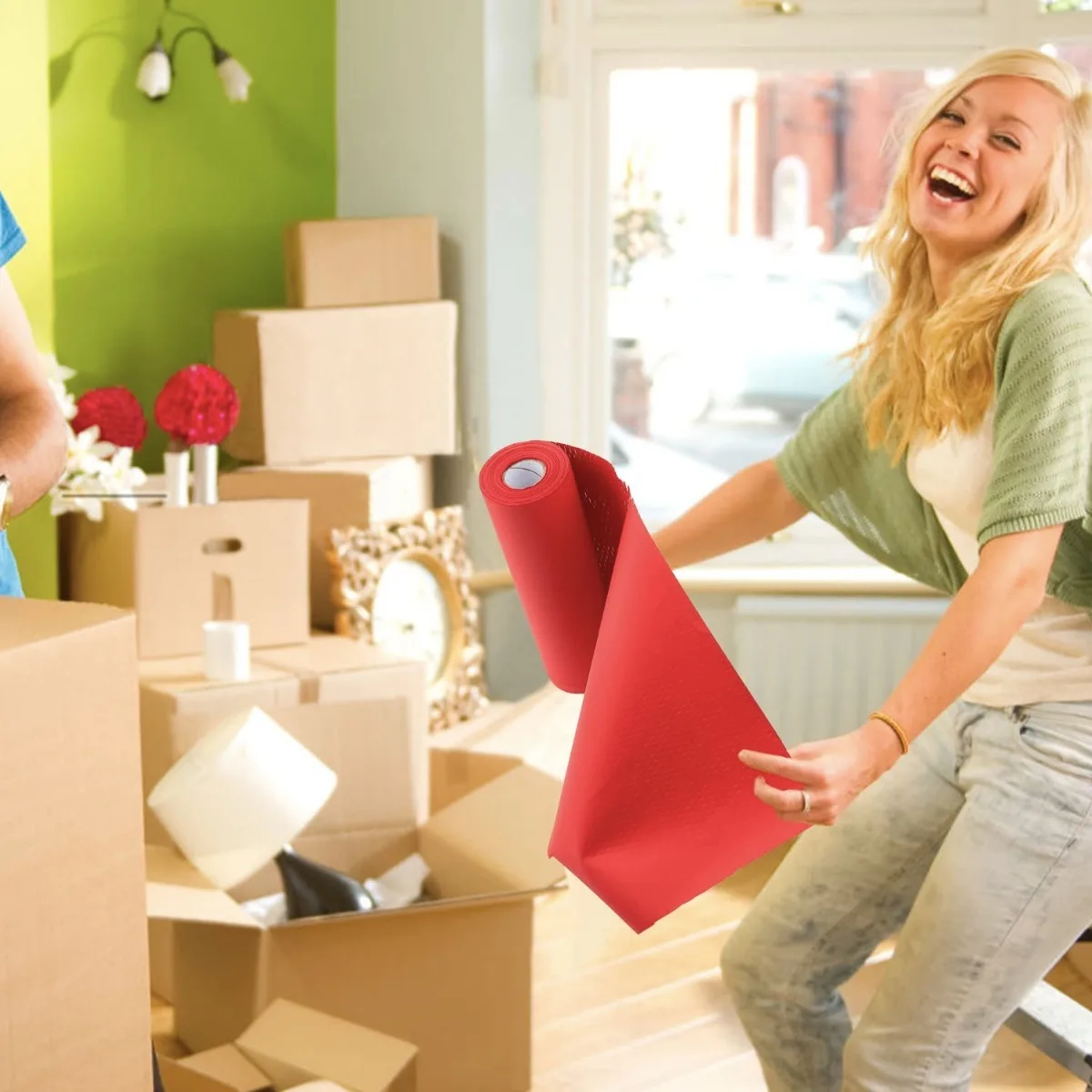 honeycomb wrapping paper, available in a variety of colors, perfect for moving and shipping packaging, suitable for gifts