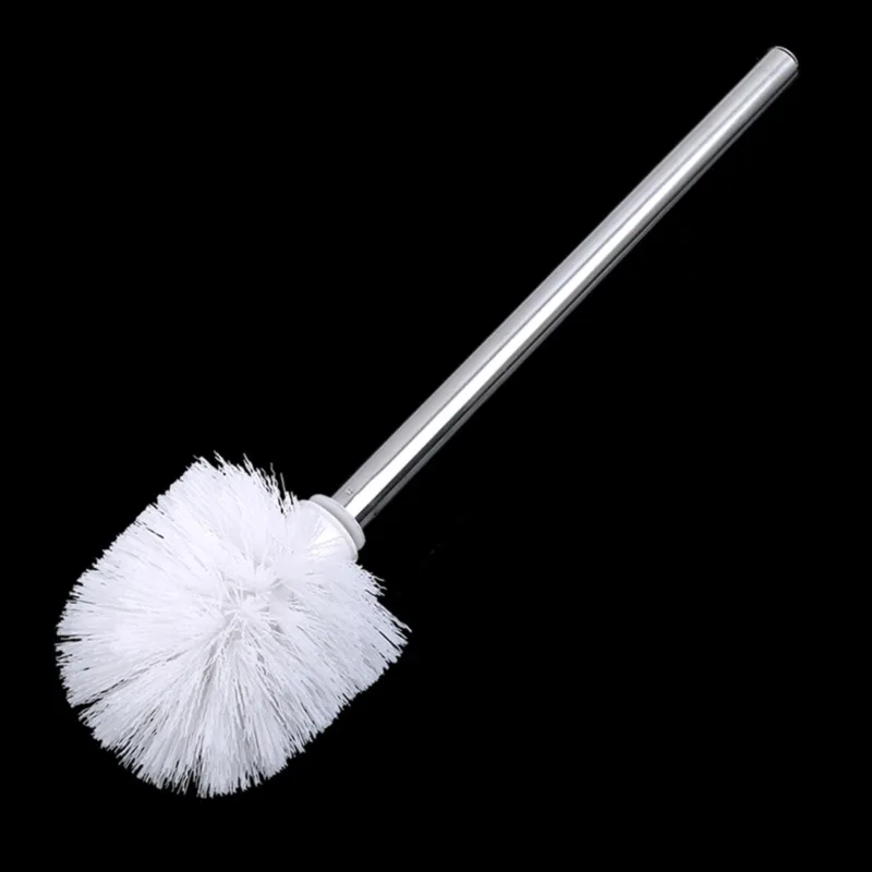 Stainless Steel Handle Toilet Brush Suit Household Hanger Frame Cleaning Brush Toilet Articles toilet brush set