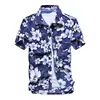 2022 Casual Floral Beach Men's Shirt Summer Short Sleeve Hawaiian Shirts For Men Plus Size Quick Dry Tee Shirt Men Clothes Camis 5