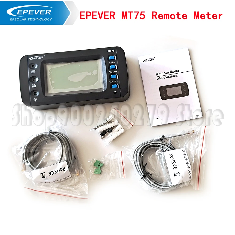 EPEVER MT75 Remote Mete Dual RJ45 communication ports