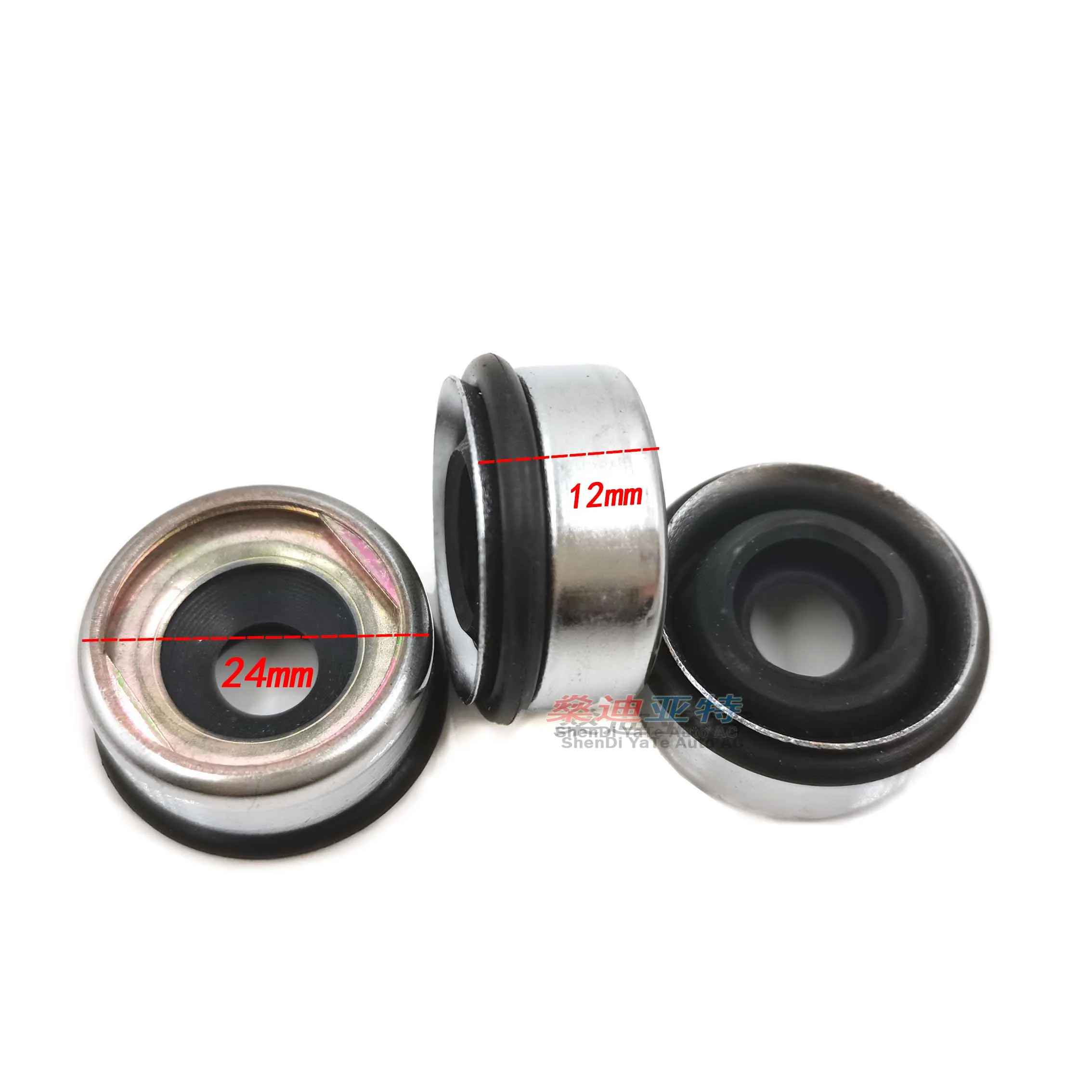 5pcs Auto Air-Conditioning Compressor Shaft Seal Stamp for SD505 507 MSC90C MSC105C TR70/90 A/C Compressor Repair Parts Gasket