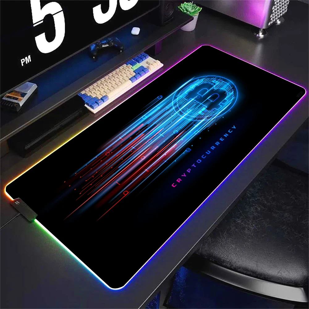 Bitcoin Mouse Pad: The Ultimate RGB Gaming Companion for Crypto Enthusiasts