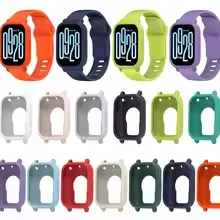 Soft Silicone Protective Shell - Colorful Durable Watch Cover Decoration