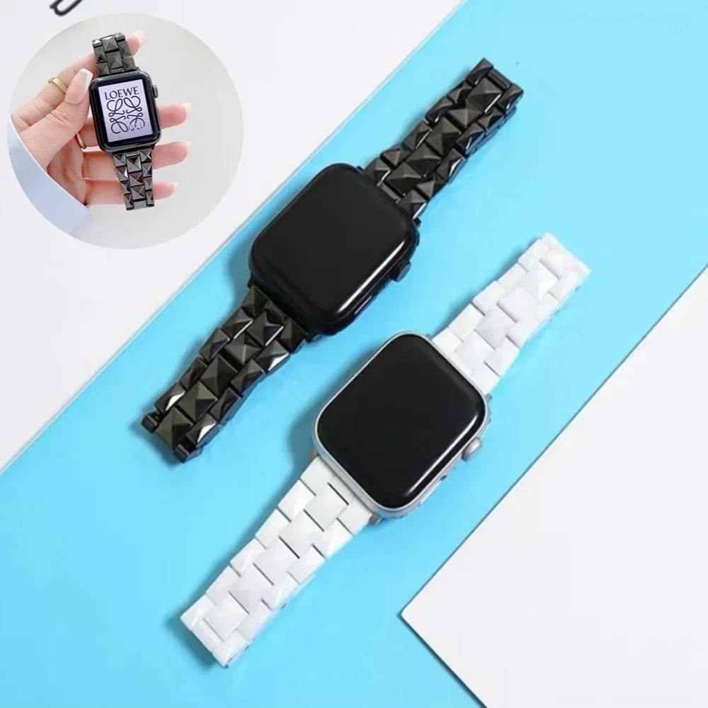 Elegant Ceramic Apple Watch Strap - Premium Wristband Accessory
