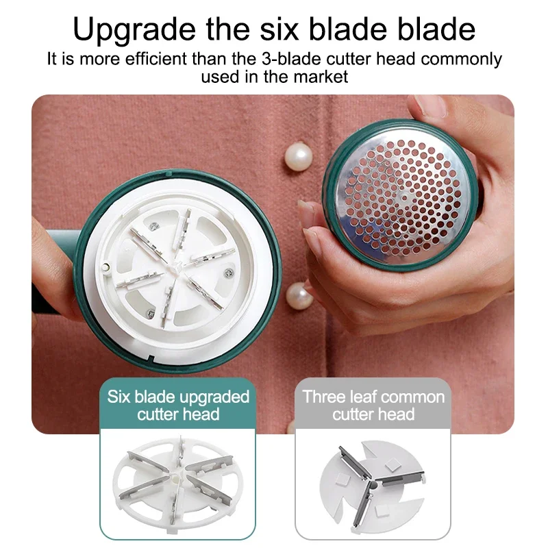 Lint Remover Fabric Shavers Fabric Shaver Clothes Lint Remover Electric Lint Remover Rechargeable for Clothing Fuzz Remover Sweater Shaver Coat Hair Ball Trimmer Plush Clothing Razor