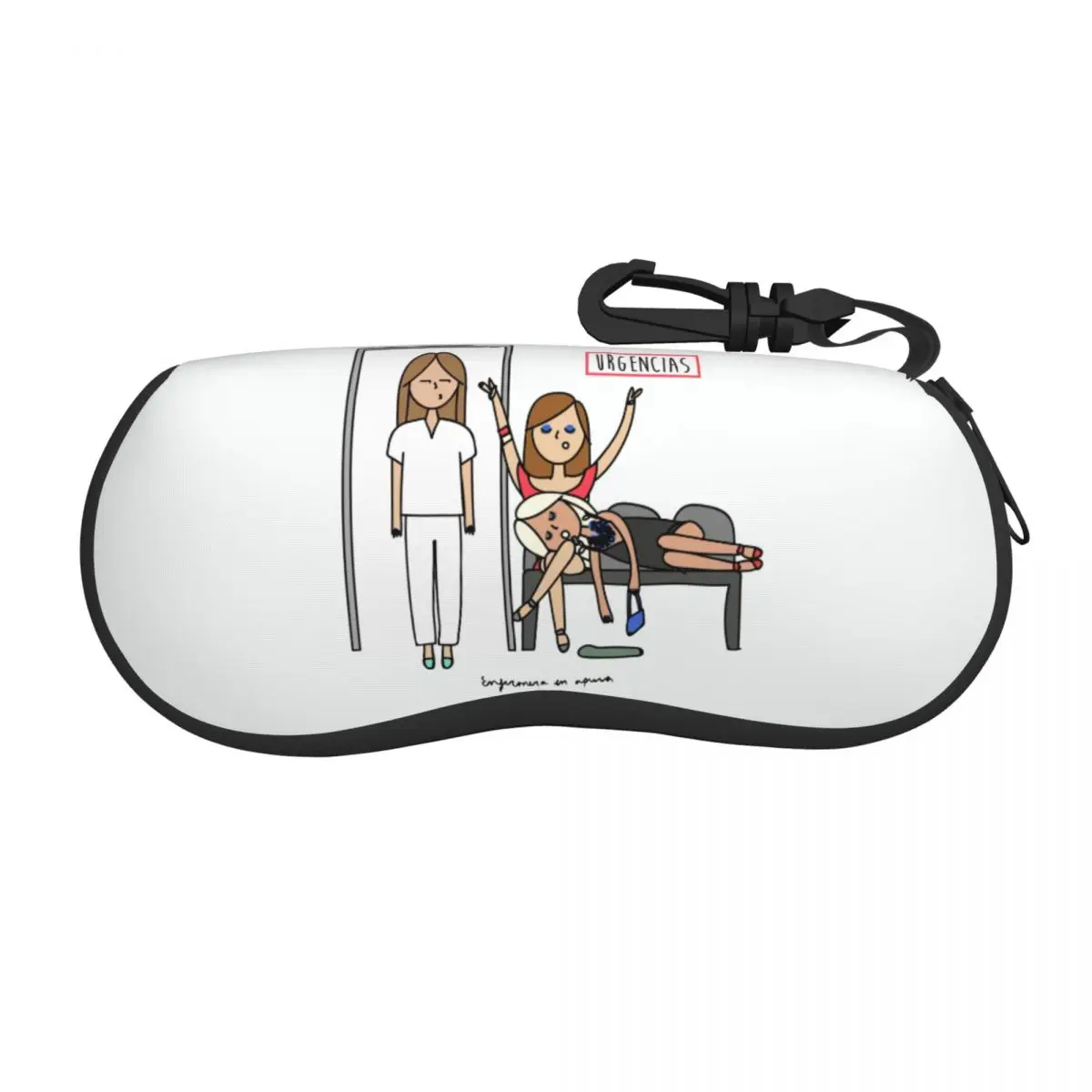 

Custom Nurse Sunglasses Soft Case Neoprene Zipper Health Care Nursing Doctors Shell Eyeglass Case Protective Box For Glasses