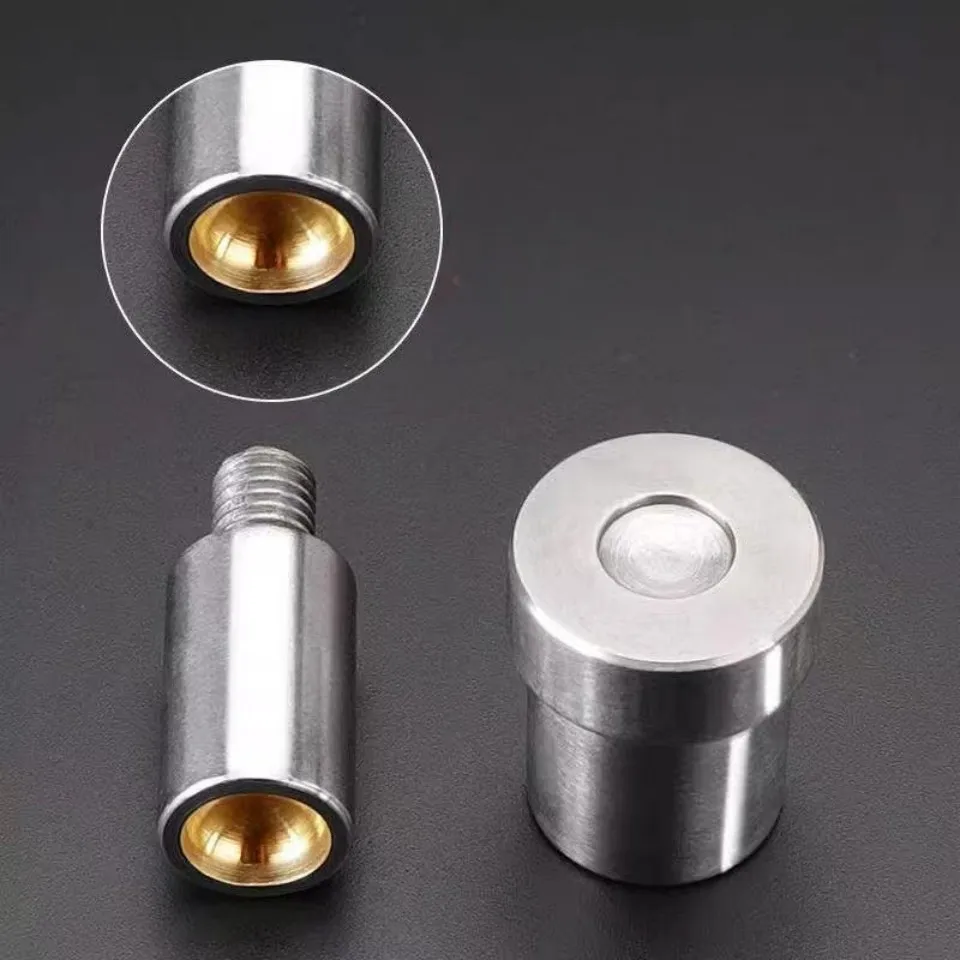 5-15mm Round Dome Rivet Mold Mushroom Rivet Installation Tools Hand Press Double Cap Rivets Die Decorative Fastener Leathercraft