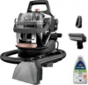 Little Green HydroSteam Multi-Purpose Portable Carpet and Upholstery Cleaner, Car and Auto Detailer, 3618, Black and Cop 1
