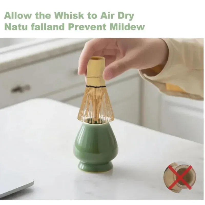 Premium Handcrafted Bamboo Matcha Whisk - Traditional Japanese Chasen for Authentic Tea Experience