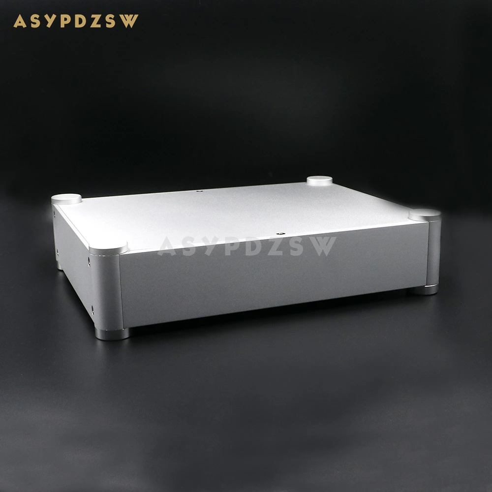 

3206 Amplifier aluminum rounded chassis Preamplifier/DAC/Amp case Decoder/Tube amp enclosure box 320*76*250mm
