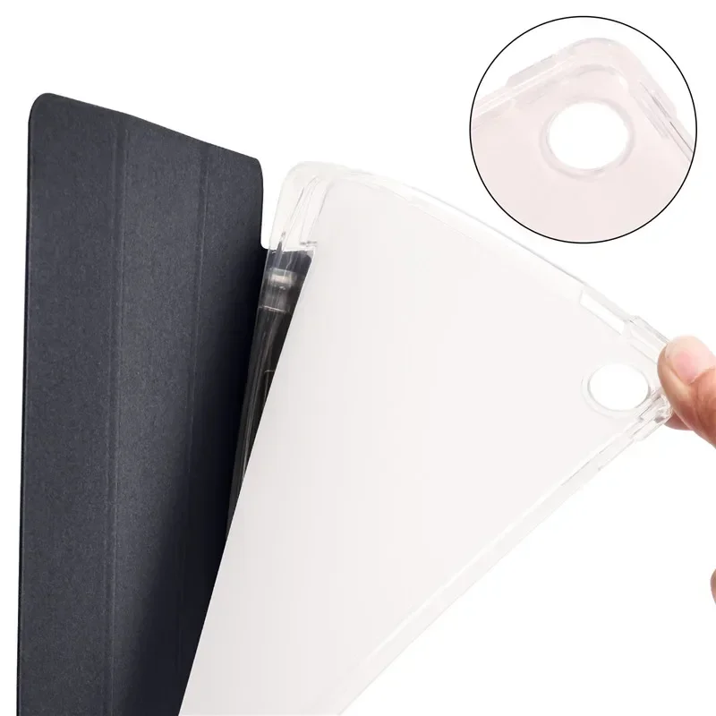Clear TPU Tablet Case with Pen Holder