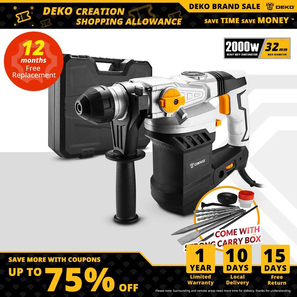 Deko Dkrh32ld1 2000w 220v 