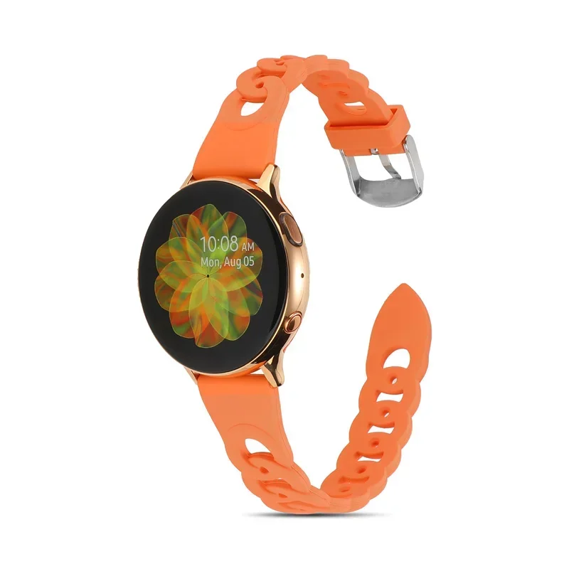 Silicone Air Hole Sports Band with Adjustable Strap