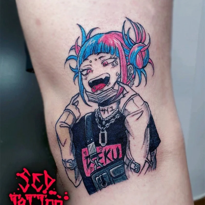 Himiko Toga and Nobara Kugisaki by brendowtatuagem Goiânia Brazil   rnerdtattoos