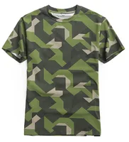 Swedish Camouflage T shirt Geometry Jungle Desert Tops Summer 1