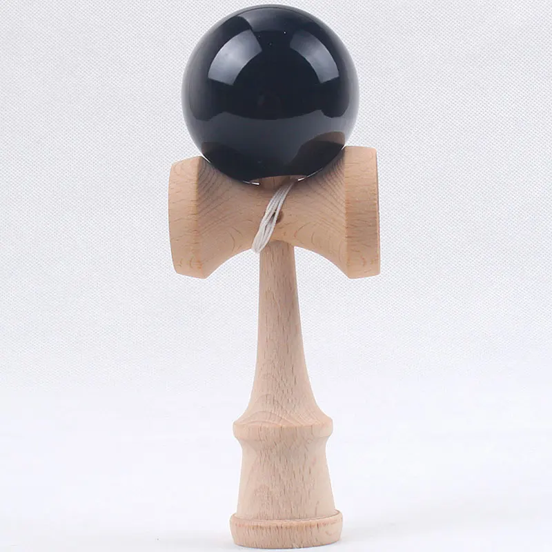 Description Picture 6 of itemKendama Toy Painted Outdoor Fitness Balls Train Agility Eye-hand Coordination Children Adults Outdoor Juggling Game Sports Ball