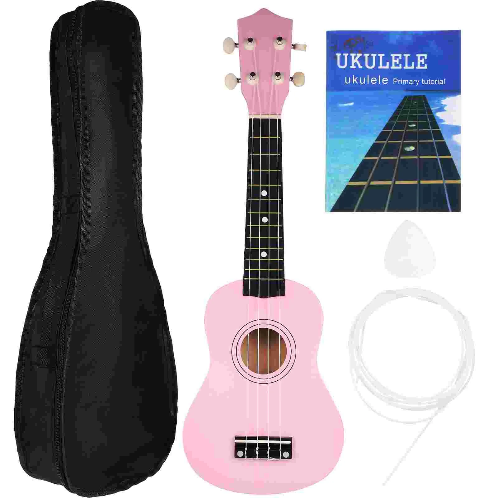 

21 Inch Ukulele Guitar Instrument Soprano for Adult Hawaiian Kids Beginners Mini