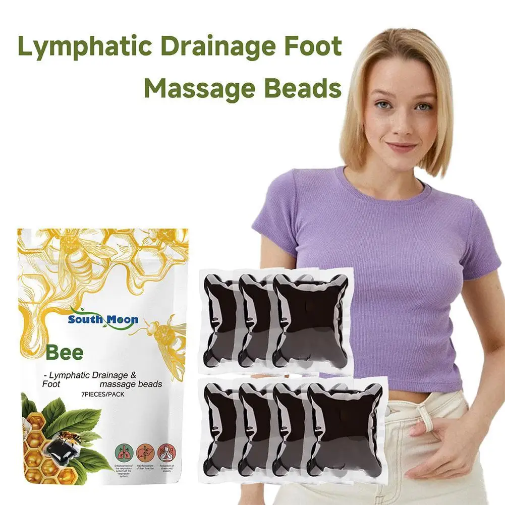 

7 Grains/bag Bee Foot Soak Beads Effectively Promote Blood Circulation And Make Legs Slimmer Health Care For Women & Men