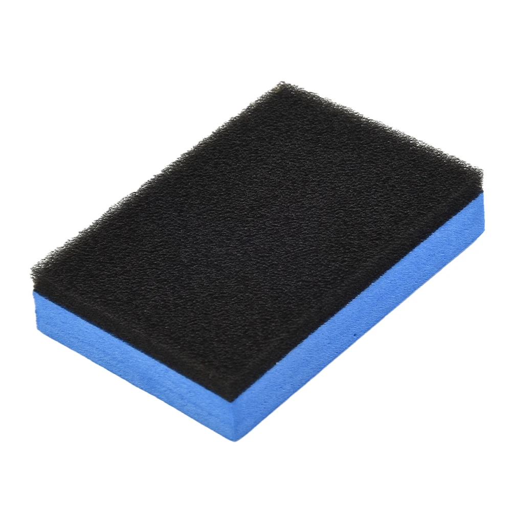 

Polishing Pads 5Pcs Ceramic Waxing Rectangle Blue+Black 7.5*5*1.5cm Car Coating Sponges Replacement Nano Useful Practical