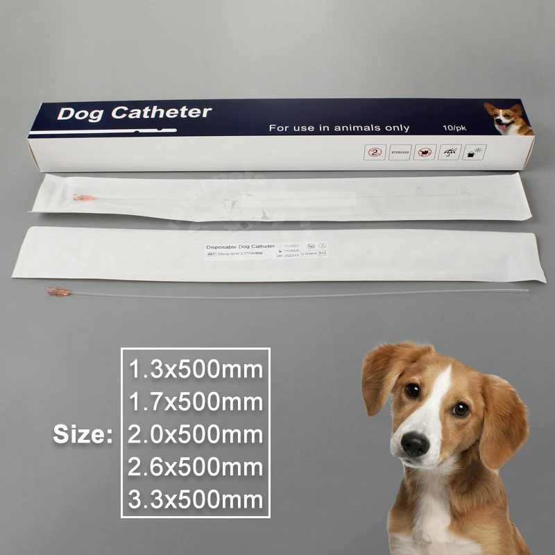 Dog Catheters Sterile Canine Urinary Catheter Sterile Urethral Stone