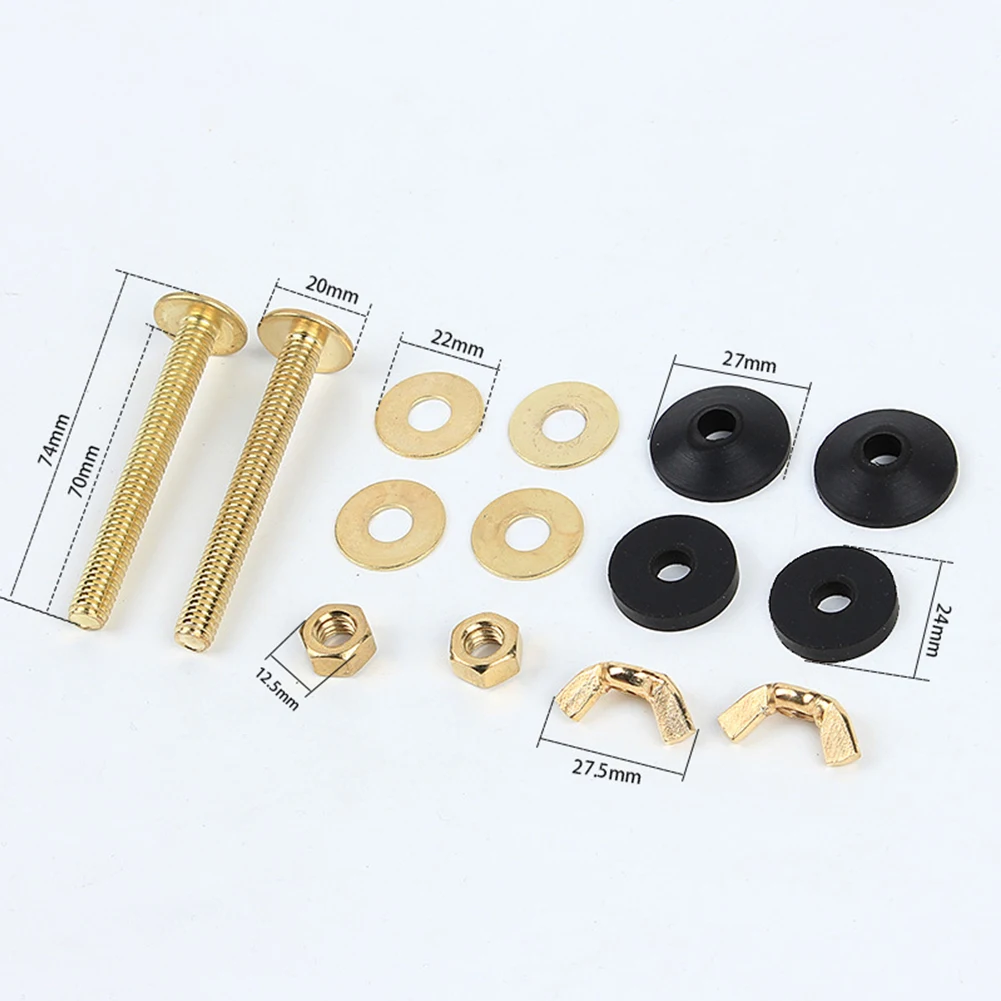 Toilet Cistern To Toilet Pan Fixing Fitting Sealing Kit Close Coupling Bolts WC Parts Bathroom Accessories Spare