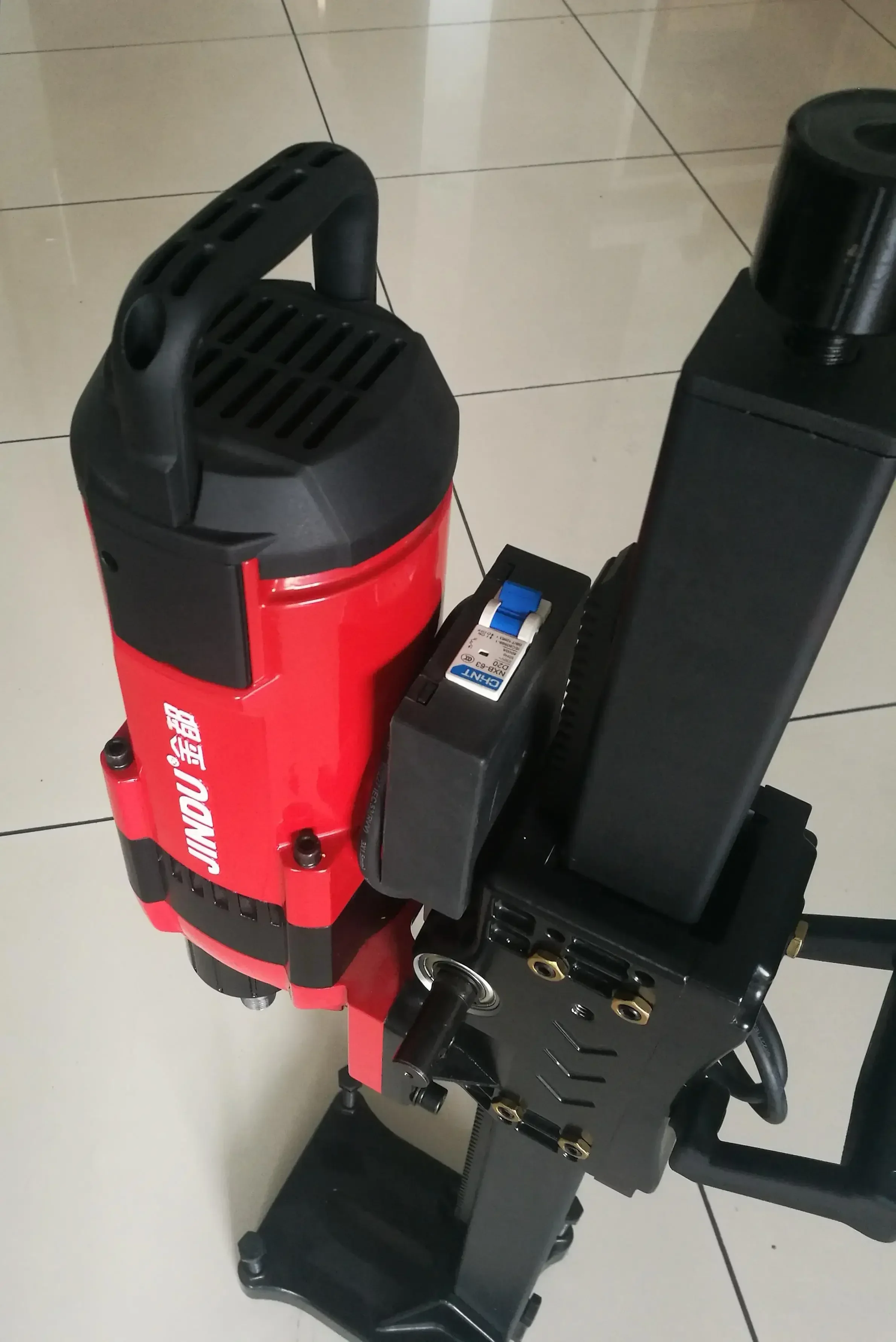 Hole Drilling Machine CF-8260 CE GS 230mm 4000w 750RPM Heavy Duty Industrial Grade Aluminum Body Concrete Core Drilling Machine 3