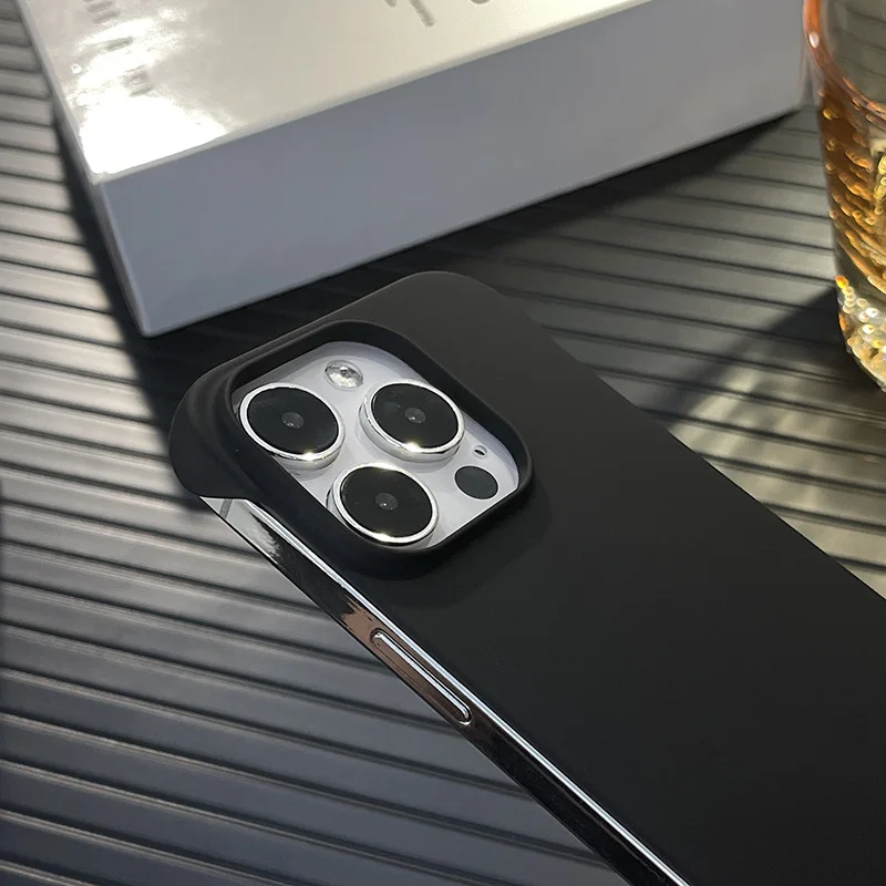 Sleek Ultra-Thin Frameless Cooling Hard Case - Luxury Slim Skin Cover